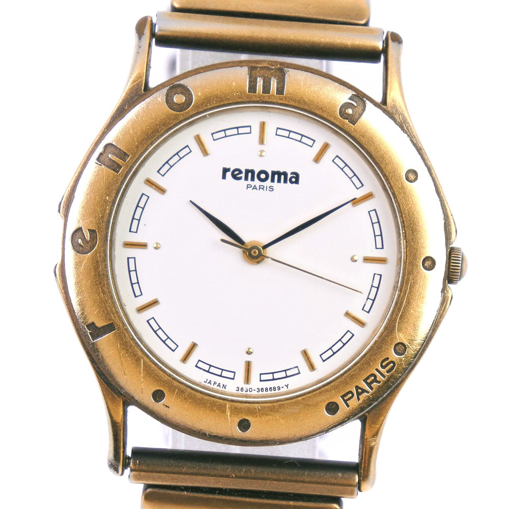 【renoma】レノマ 3630-363671TA 腕時計 ステンレススチール