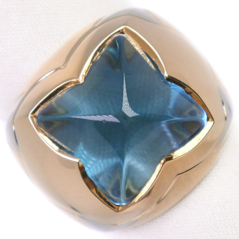BVLGARI】ブルガリ ピラミデ リング・指輪 K18イエローゴールド×ブルー 