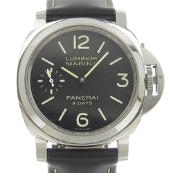 PANERAI】パネライ ルミノールマリーナ 8デイズ PAM00510/OP6937 ステンレススチール×レザー 黒 自動巻き スモール –  KYOTO NISHIKINO