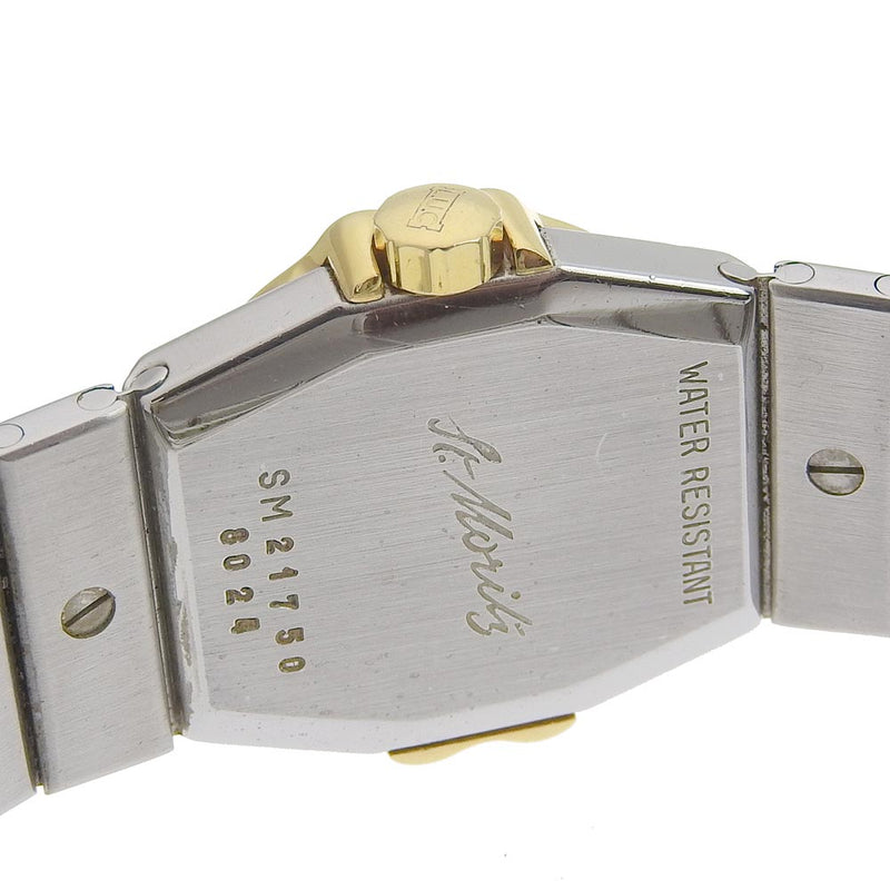 [CHOPARD] Chopard San Moritz Combination Stainless Steel x YG Silver Quartz Analog Ladies White Dial Watch