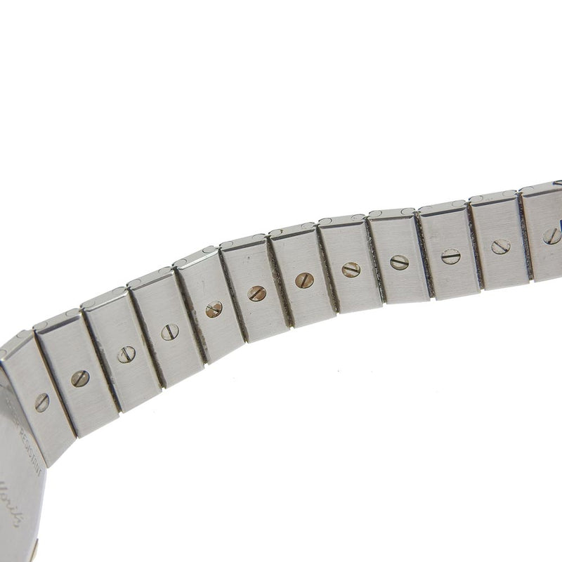 【Chopard】ショパール
 サンモリッツ コンビ ステンレススチール×YG シルバー クオーツ アナログ表示 レディース 白文字盤 腕時計
