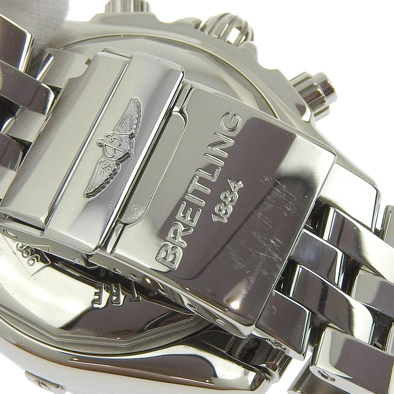 [Breitling] Breitling Chronomat Evolution观看A13356不锈钢银色自动计时量表海军拨号拨号钟表进化