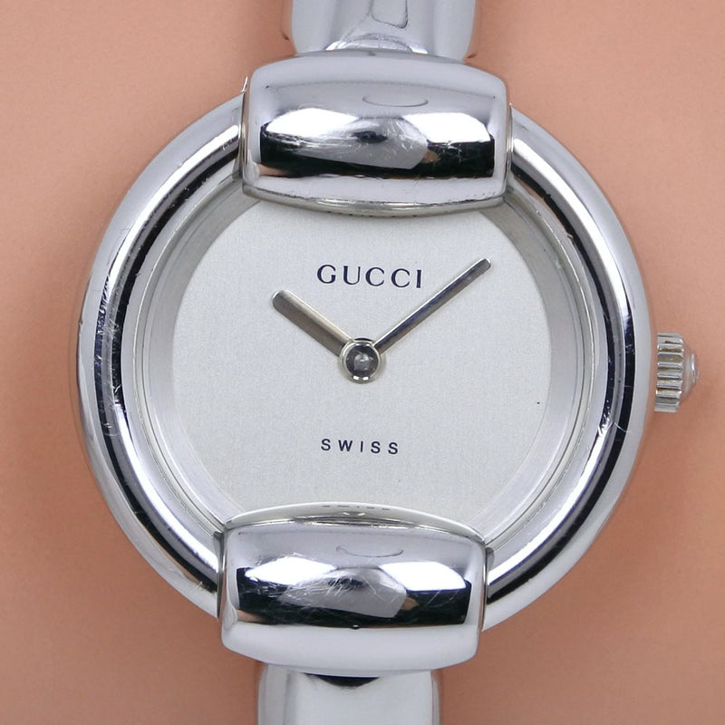 GUCCI] Gucci 1400L Stainless Steel Steel Silver Quartz Analog 