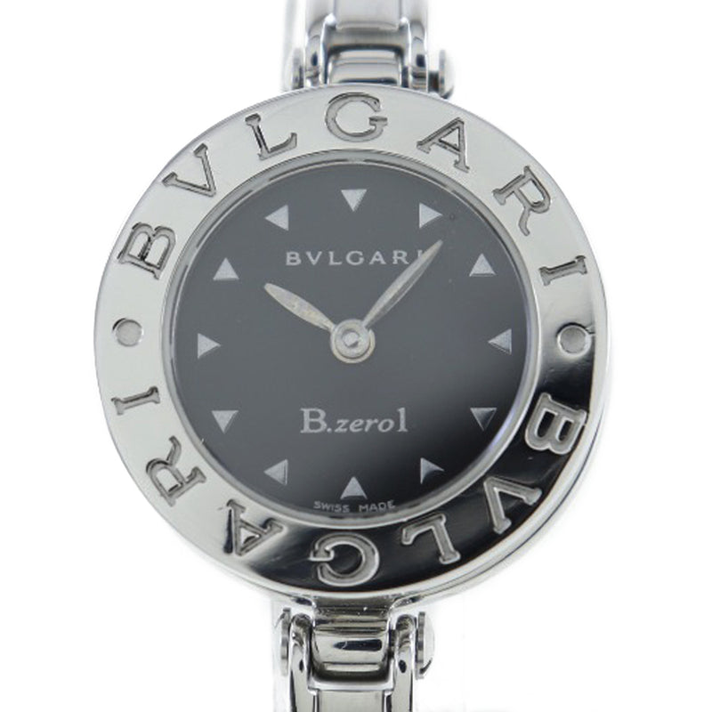 【BVLGARI】ブルガリ
 B-ZERO1 腕時計
 ビーゼロワン BZ22S ステンレススチール シルバー クオーツ アナログ表示 黒文字盤 B-ZERO1 レディース