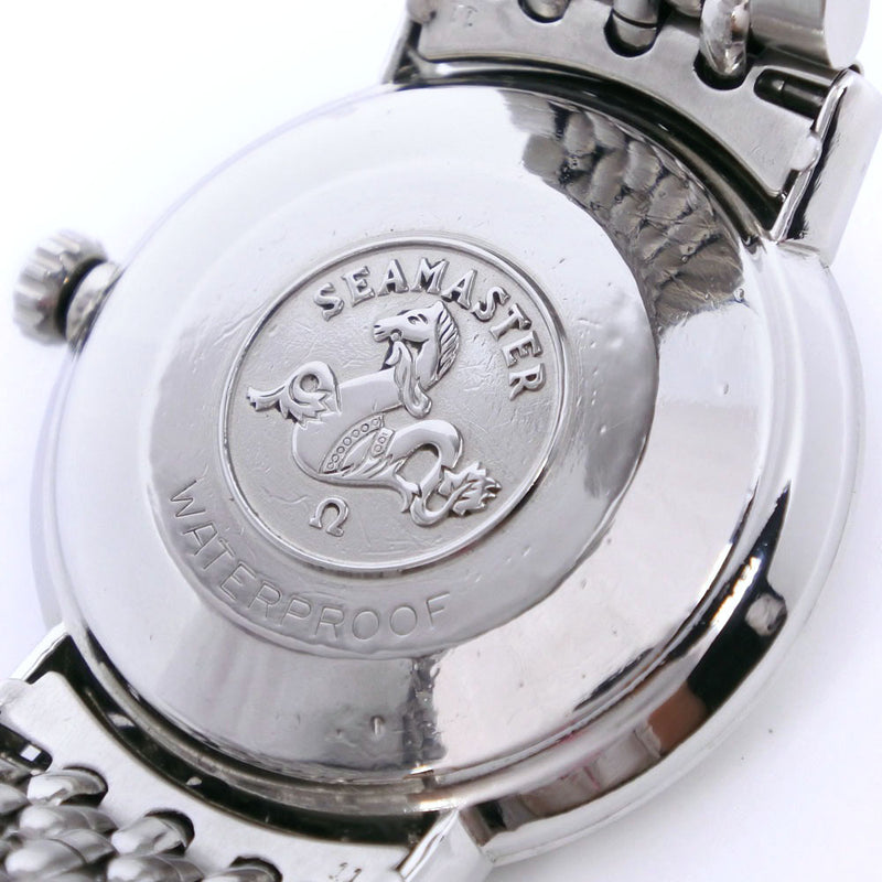 【OMEGA】オメガ
 シーマスター ステンレススチール シルバー 自動巻き アナログ表示 メンズ シルバー文字盤 腕時計