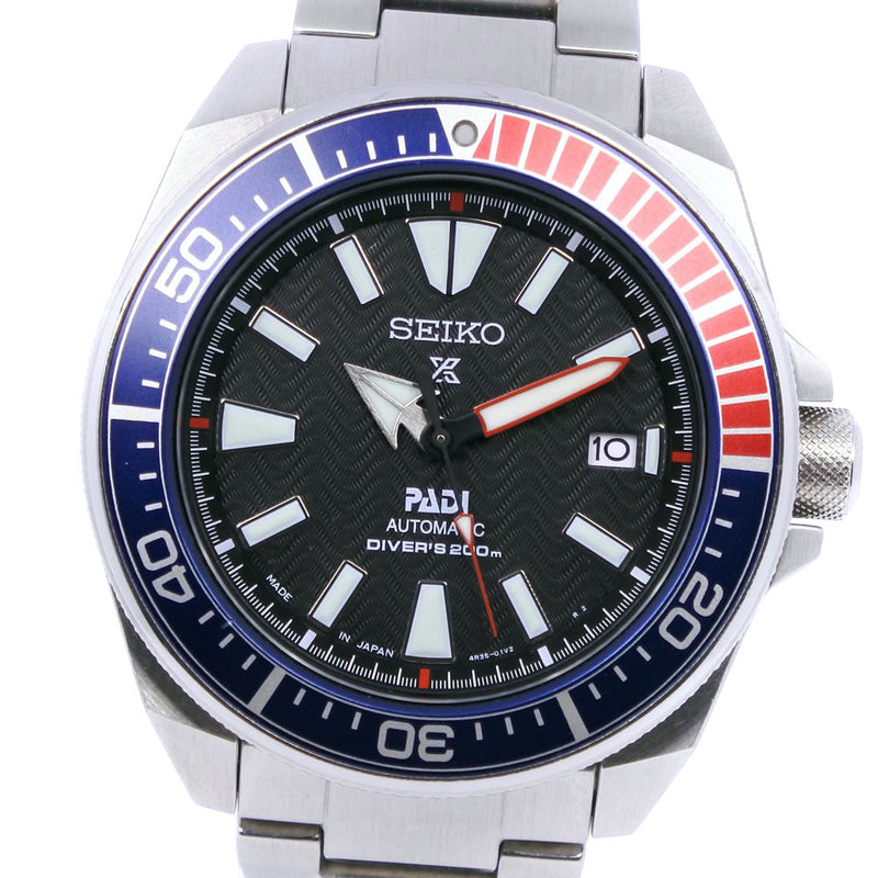 SEIKO】セイコー プロスペックス 4R35-01X0 SBDY011 ステンレススチール シルバー 自動巻き アナログ表示 メンズ 黒 –  KYOTO NISHIKINO