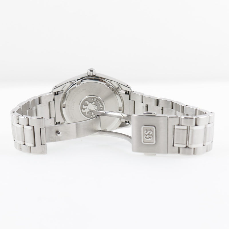【SEIKO】セイコー
 グランドセイコー デイデイト 9F83-0AH0 SBGT035 ステンレススチール シルバー クオーツ アナログ表示 メンズ シルバー文字盤 腕時計
Aランク