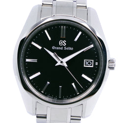 【SEIKO】セイコー
 グランドセイコー ヘリテージコレクション 9F85-0AD0 SBGP003 ステンレススチール シルバー クオーツ アナログ表示 メンズ 黒文字盤 腕時計
A+ランク