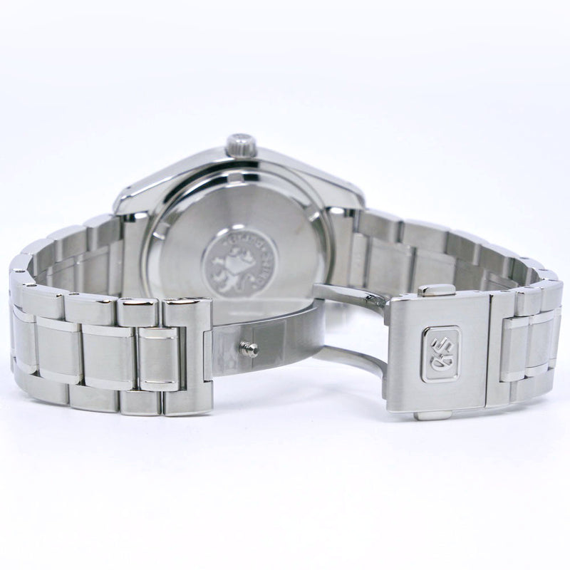 [Seiko] Seiko Grand Seiko Heritage Collection 9F85-0AD0 SBGP003 Stainless Steel Steel Silver Quartz Analog L display Men's Black Dial Watch A+Rank