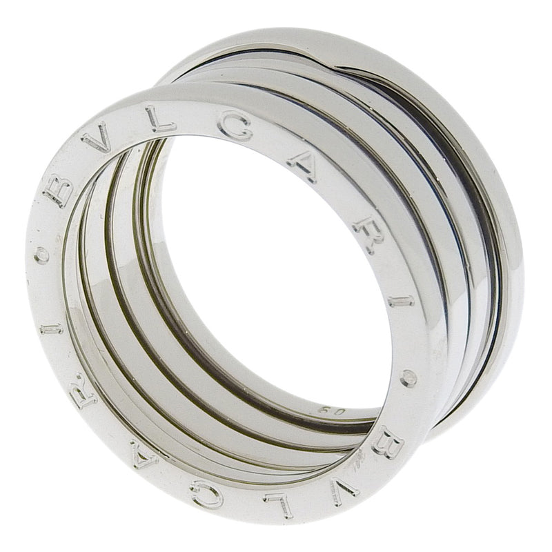[BVLGARI] Bulgari B-ZERO1 Beezero One 3 Band K18 White Gold No. 19.5 Silver Men's Ring / Ring SA Rank