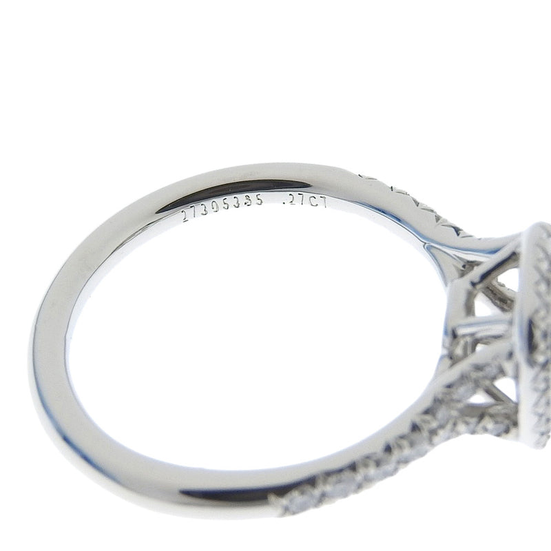 [Tiffany＆Co。] Tiffany Solest E-VS1-EX 0.27CT PT950 Platinum X Diamond 7.5女士Ring / Ring SA等级