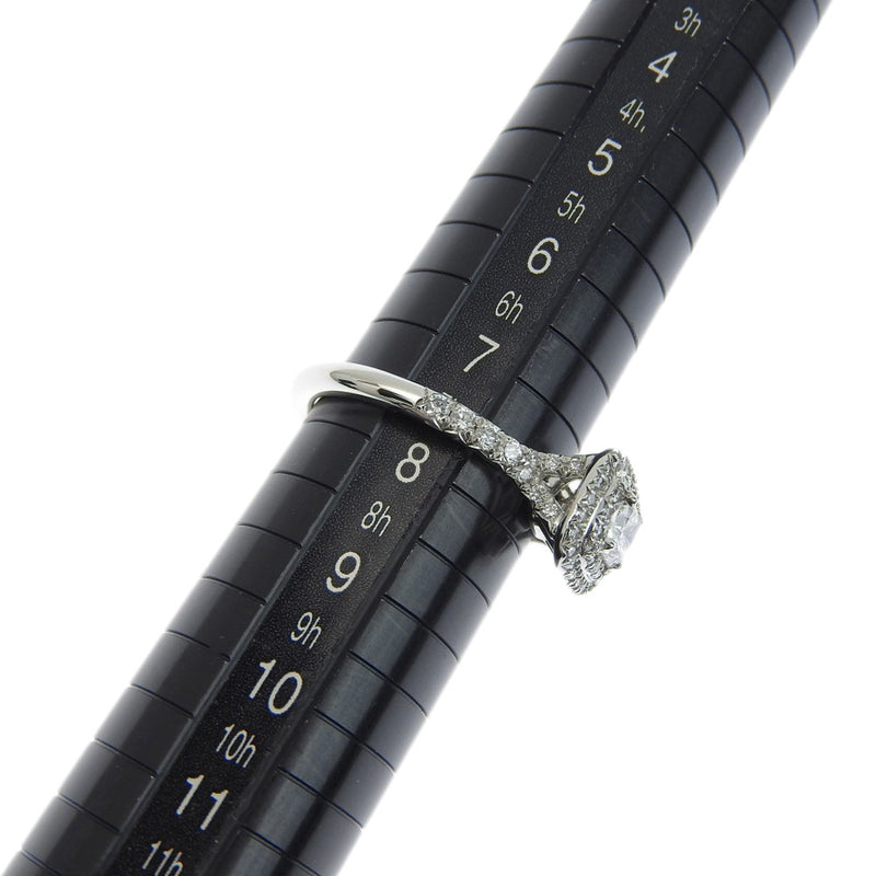 [Tiffany＆Co。] Tiffany Solest E-VS1-EX 0.27CT PT950 Platinum X Diamond 7.5女士Ring / Ring SA等级