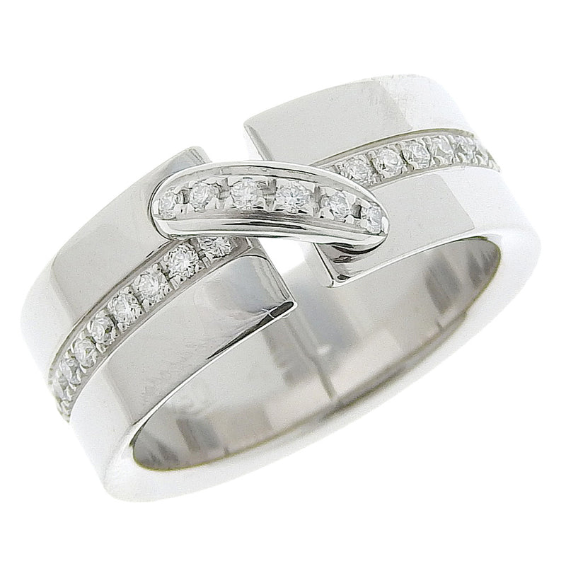 [Chaumet] zapato melian eternity k18 oro blanco x diamante n. ° 6 damas plateadas anillo / anillo sa rango