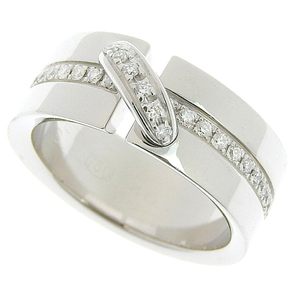 [CHAUMET] Shoe Melian Eternity K18 White Gold x Diamond No. 6 Silver Ladies Ring / Ring SA Rank