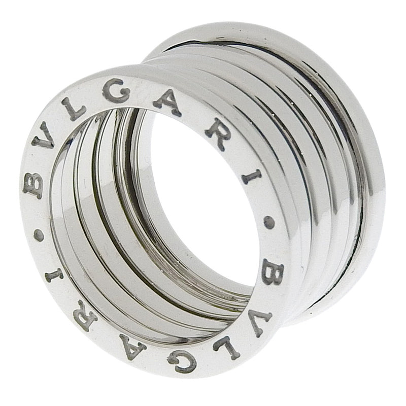 【BVLGARI】ブルガリ
 B-Zero1 ビーゼロワン 4バンド K18ホワイトゴールド 12.5号 シルバー ユニセックス リング・指輪
SAランク
