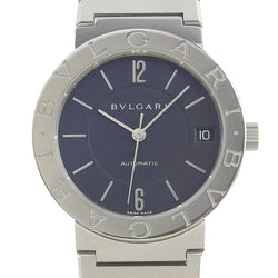 [BVLGARI] Bulgari Bulgari Brugari BB33SSAUTO Stainless Steel Silver Automatic Men's Black Dial Watch A Rank