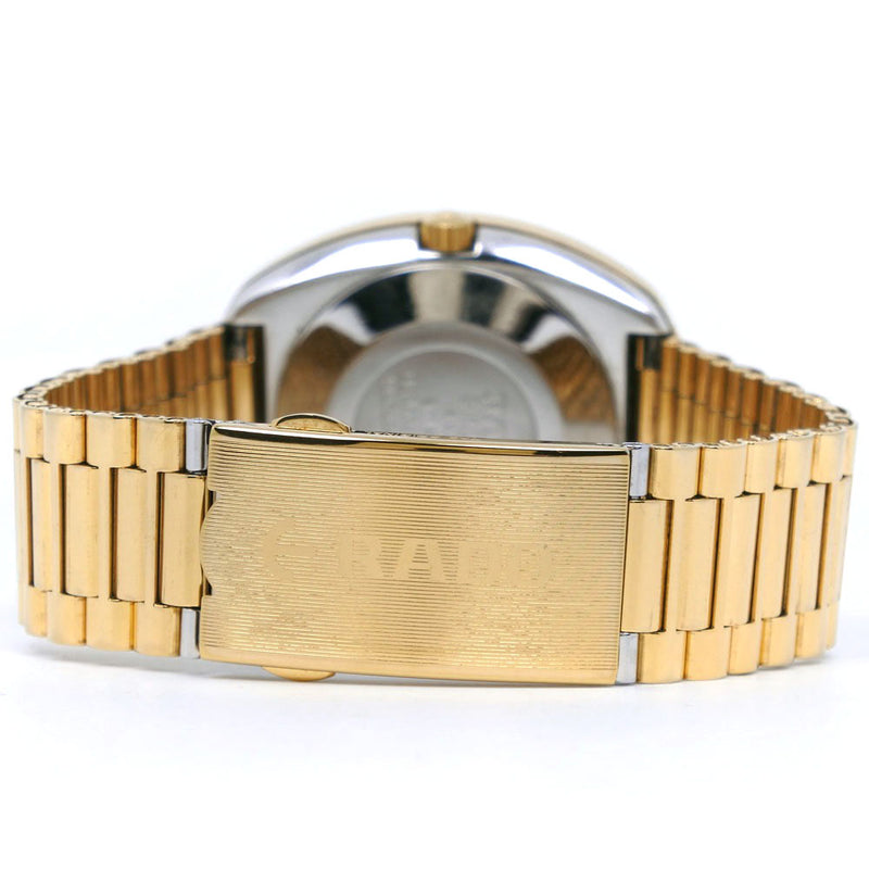 【RADO】ラドー
 ダイヤスター 648.0413.3 ステンレススチール×金メッキ ゴールド 自動巻き メンズ ゴールド文字盤 腕時計
A-ランク