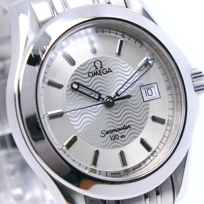 【OMEGA】オメガ
 シーマスター120 2511.31 ステンレススチール シルバー クオーツ アナログ表示 メンズ シルバー文字盤 腕時計
A-ランク