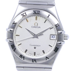[OMEGA] Omega Constellation 1512.30 Stainless steel silver quartz analog display men's white dial watch