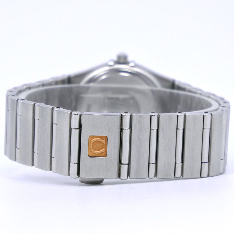 【OMEGA】オメガ
 コンステレーション  1572.40 ステンレススチール シルバー クオーツ アナログ表示 レディース 黒文字盤 腕時計
A-ランク