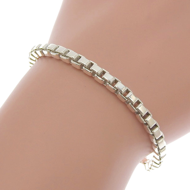 [TIFFANY & CO.] Tiffany Benetian Silver 925 Silver Ladies Bracelet A+Rank