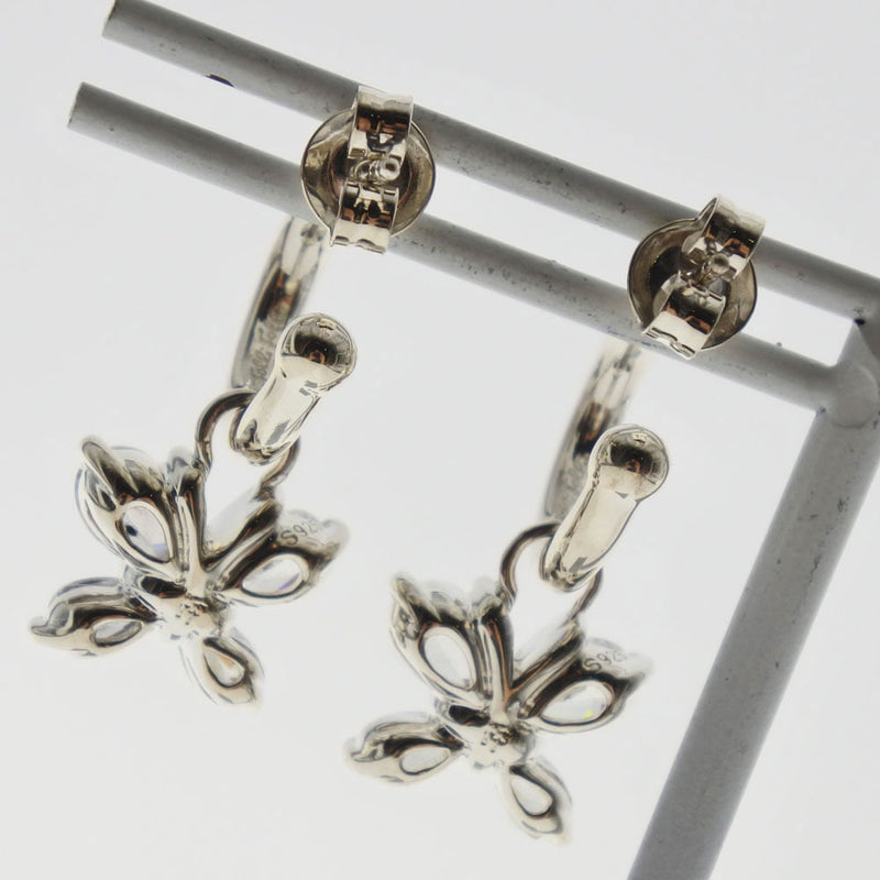 [FOLLI FOLLIE] Folifolifori Butterfly Silver 925 Silver Ladies Earrings A+Rank