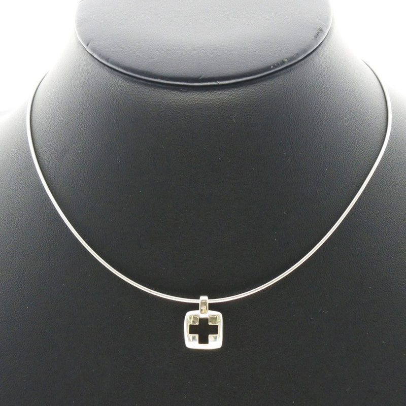 TIFFANY and Co. Elsa Peretti Platinum Cross Pendant Necklace For Sale at  1stDibs