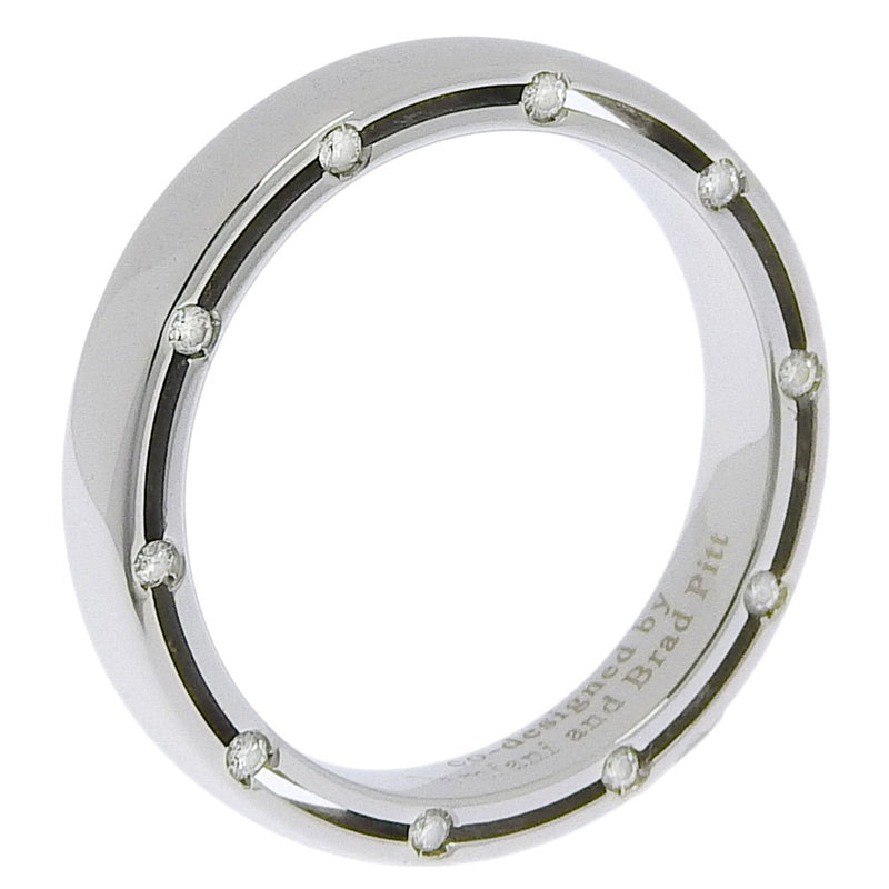 [Damiani] Damiani值得/D侧K18白金X钻石No. 17 Silver Men's Ring/Ring SA等级