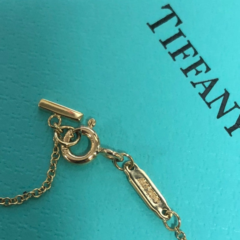 [Tiffany & Co.] Tiffany T Smile Small K18 옐로우 골드 골드 레이디 목걸이 SA Rank
