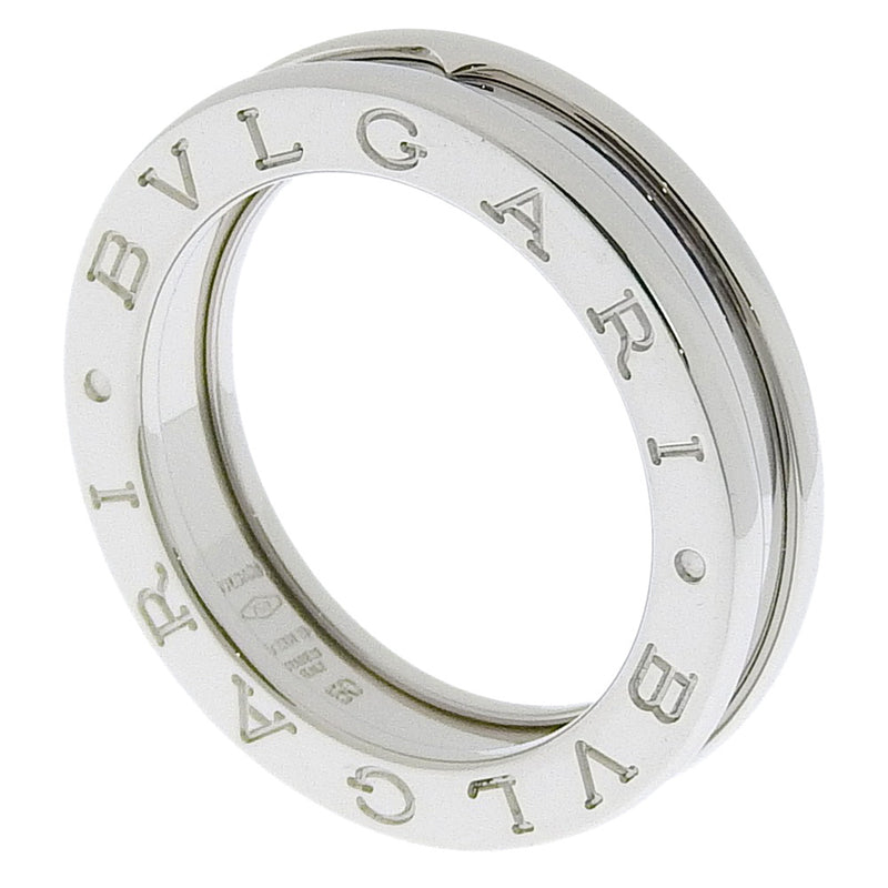 【BVLGARI】ブルガリ
 B-zero1 ビーゼロワン 1バンド K18ホワイトゴールド 10号 シルバー レディース リング・指輪
SAランク