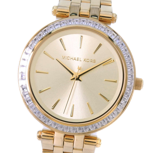 [Michael Kors] Michael Course Rhinestone MK-3365 시계 스테인레스 스틸 쿼츠 레이디스 골드 다이얼 랭크