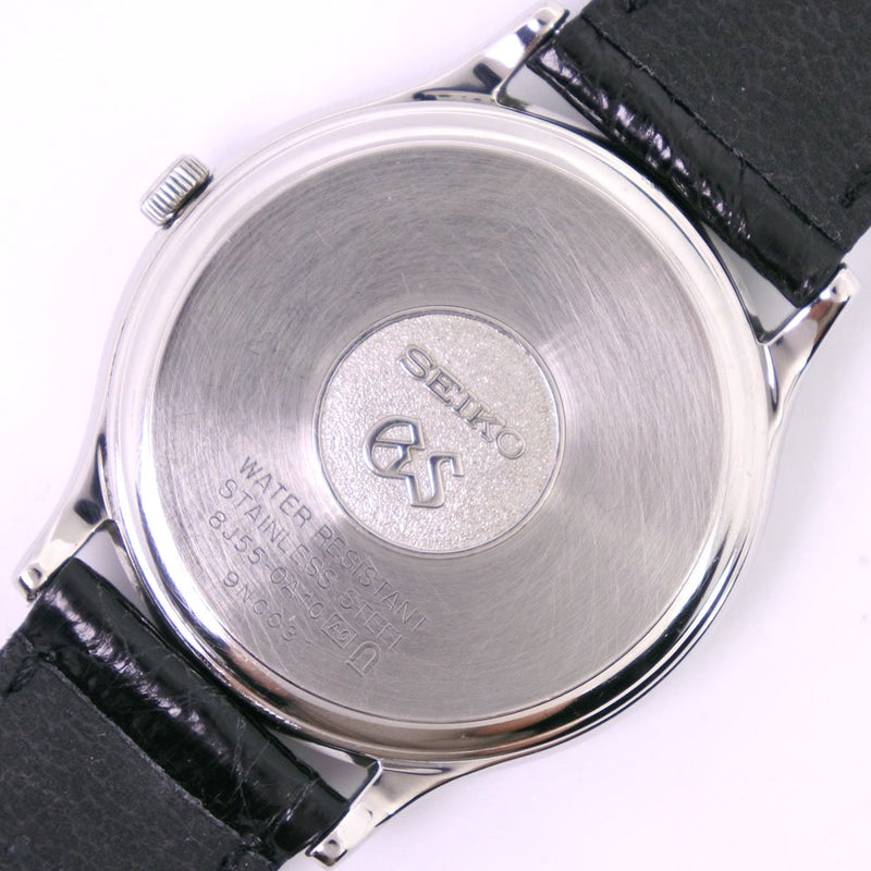 【SEIKO】セイコー
 グランドセイコー 8J55-0A10 腕時計
 ステンレススチール×レザー クオーツ メンズ シルバー文字盤 腕時計
A-ランク