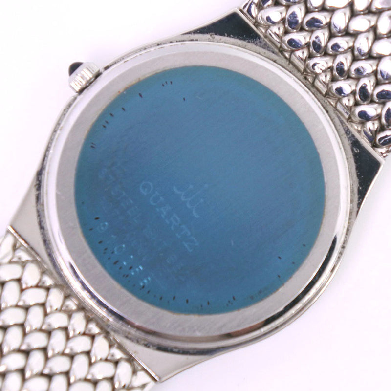 [Seiko] Seiko Credor 1271-0060 Watch Gold & Steel Quartz Ladies Black Dial Watch A-Rank