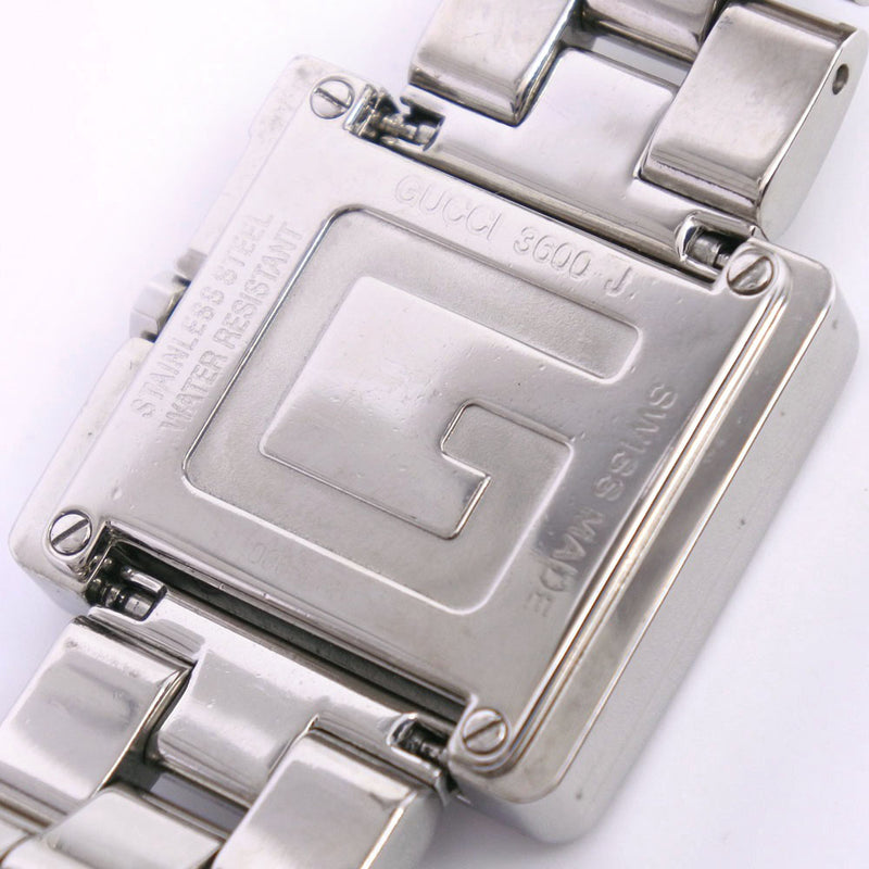 【GUCCI】グッチ
 腕時計
 3600J ステンレススチール クオーツ 黒文字盤 レディース