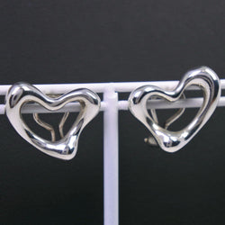[Tiffany & Co.] Tiffany Open Heart El Saperti Earrety Silver 925 Ladies Earring A-Rank