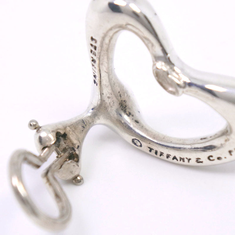 [Tiffany & Co.] Tiffany Open Heart El Saperti Earrety Silver 925 Ladies Earring A-Rank