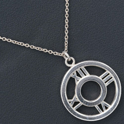[Tiffany & co.] Tiffany Atlas Circle Silver 925 Collar de damas