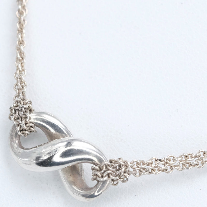 [TIFFANY & CO.] Tiffany Infinity Silver 925 Ladies Necklace