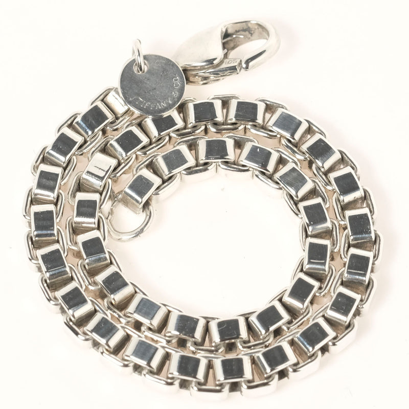 [TIFFANY & CO.] Tiffany Benetian Silver 925 Unisex bracelet