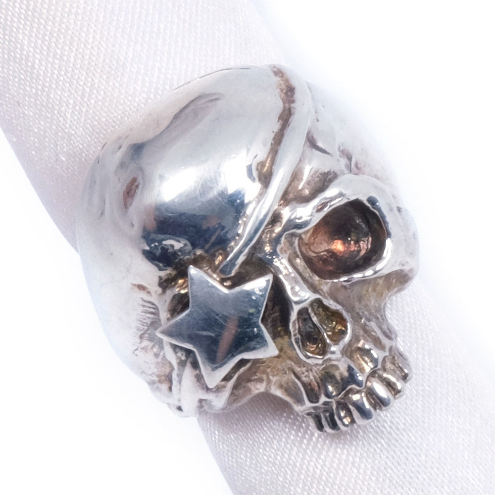 [Mastermind Japan] Master Mind Japan Skull Star Ring / Ring Silver