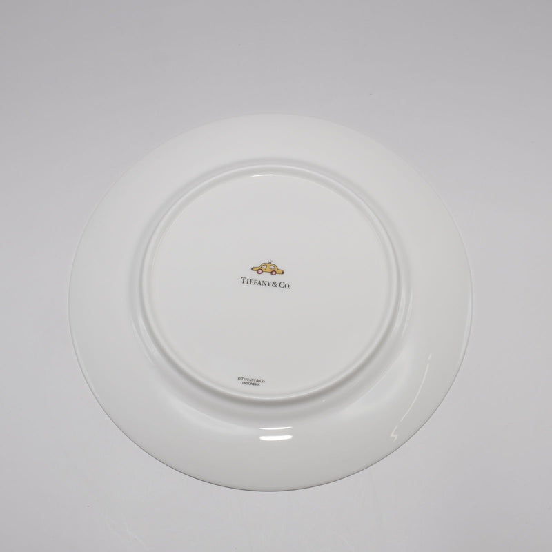【TIFFANY&Co.】ティファニー
 5thアベニュー プレート×2枚 19cm 食器
 陶磁器 マルチカラー 食器
Sランク