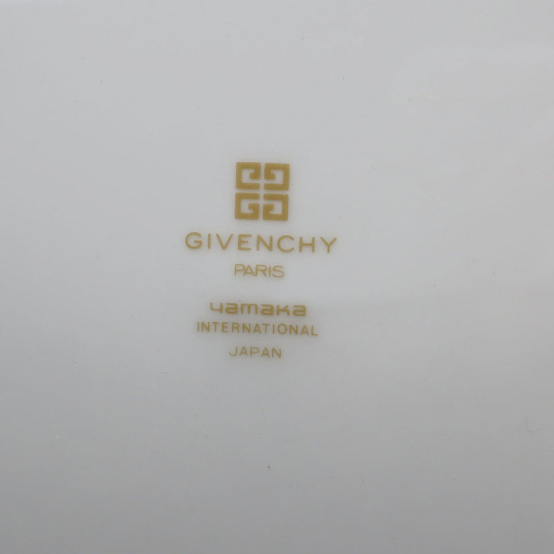 [GIVENCHY] Givenchy pasta/curry plate × 5 sheets 22.5 × H4.2cm GB-16 dishes Ceramics dishes S rank