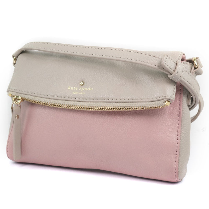 [케이트 스페이드] 케이트 스페이드 숄더 가방 송아지 베이지 색/핑크 숙녀 어깨 가방 랭크