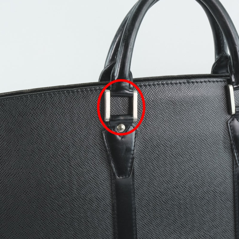 [Louis Vuitton] Louis Vuitton Rosan M30052商务袋Taiga Aldoise黑人商务袋