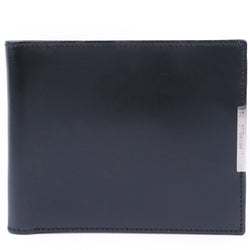 【PRADA】プラダ
 二つ折り財布
 カーフ 黒 メンズ 二つ折り財布