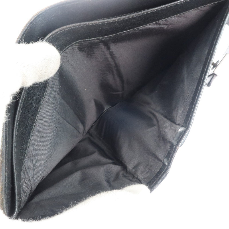 [GUCCI] Gucci 035.0416.2106 Bi -fold wallet Calf x Canvas Beige Ladies Bi -fold Wallet