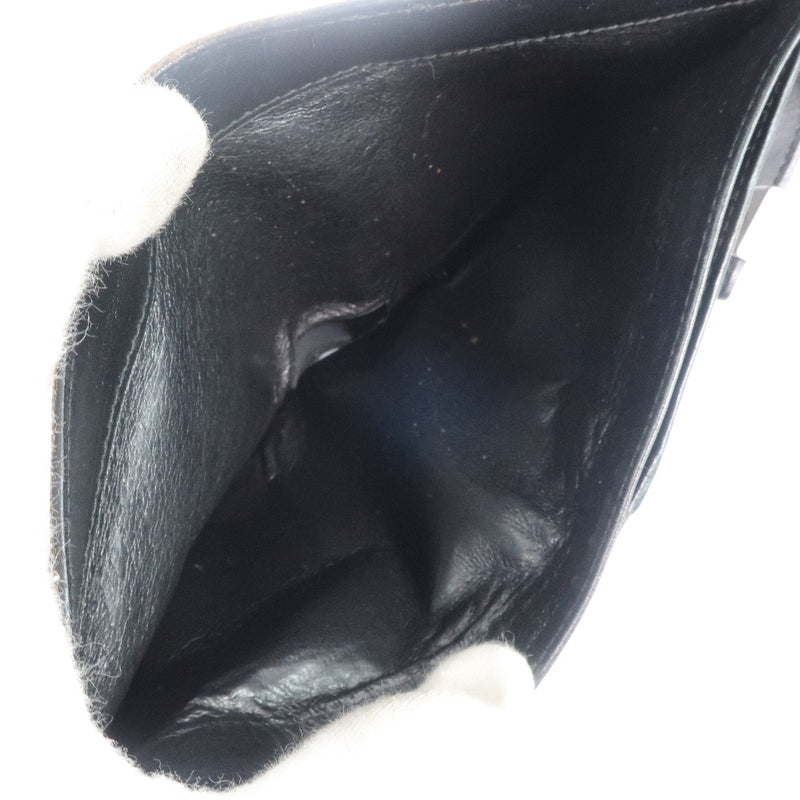 [GUCCI] Gucci 035.0416.2106 Bi -fold wallet Calf x Canvas Beige Ladies Bi -fold Wallet