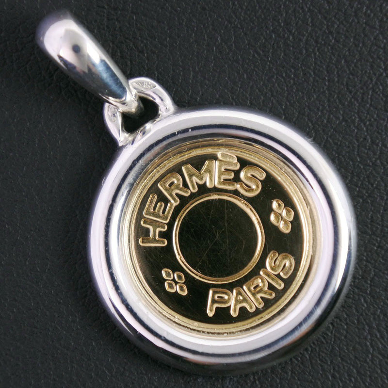 【美品】Hermès　エルメス　ネックレストップ　セリエ　シルバー925
