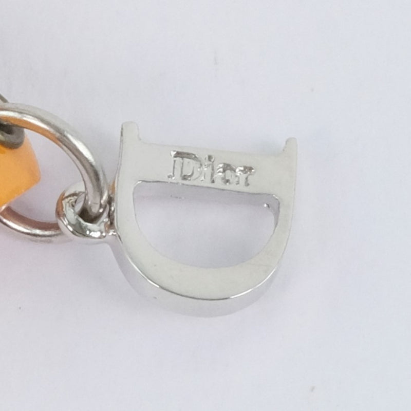【Dior】クリスチャンディオール
 リボン リング・指輪
 エナメル 10号 シルバー レディース リング・指輪
