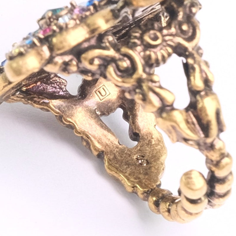 [GUCCI] Gucci Butterfly/Butterfly Ring/Ring 13.5 Gold Ladies Ring/Ring A Rank